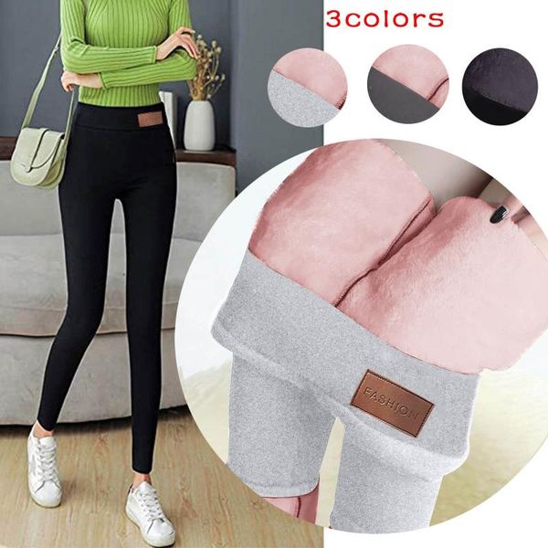 women's leggings fashion casual women printed span ladies high waist keep warm long pants plush padded lamb velvet, Black
women's leggings fashion casual women printed span ladies high waist keep warm long pants plush padded lamb velvet, Black