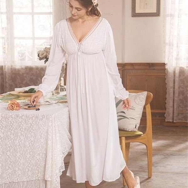 women's sleepwear v-neck white long pyjamas lace cotton nightgown long-sleeved nightdress princess pajamas ladies pijamas femininos, Black;red
women's sleepwear v-neck white long pyjamas lace cotton nightgown long-sleeved nightdress princess pajamas ladies pijamas femininos, Black;red