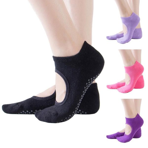 sports socks women yoga pilates ballet dancing grip slippers anti-slip five fingers backless gym fitness cotton, Black
sports socks women yoga pilates ballet dancing grip slippers anti-slip five fingers backless gym fitness cotton, Black