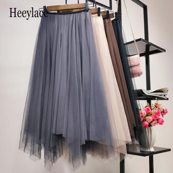 skirts 2021 fashion irregular mesh maxi skirt for women elastic waist long female korean layered tutu, Black
skirts 2021 fashion irregular mesh maxi skirt for women elastic waist long female korean layered tutu, Black
