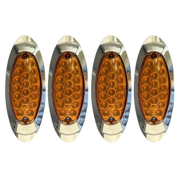 emergency lights 4 pcs 12v-24v dc 6.4 inch led side marker clearance lamp heavy truck lighting for trailer atv suv
emergency lights 4 pcs 12v-24v dc 6.4 inch led side marker clearance lamp heavy truck lighting for trailer atv suv