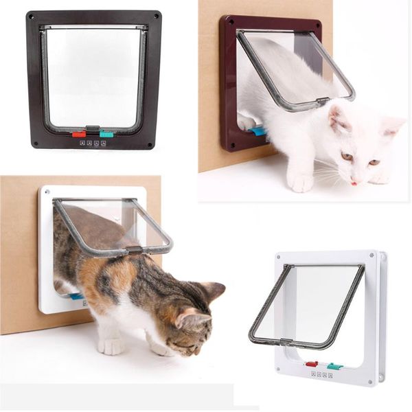 dog houses & kennels accessories pet door 4 way lockable security flap for cat kitten wall mount animal small gate supplies s/m/l size
dog houses & kennels accessories pet door 4 way lockable security flap for cat kitten wall mount animal small gate supplies s/m/l size