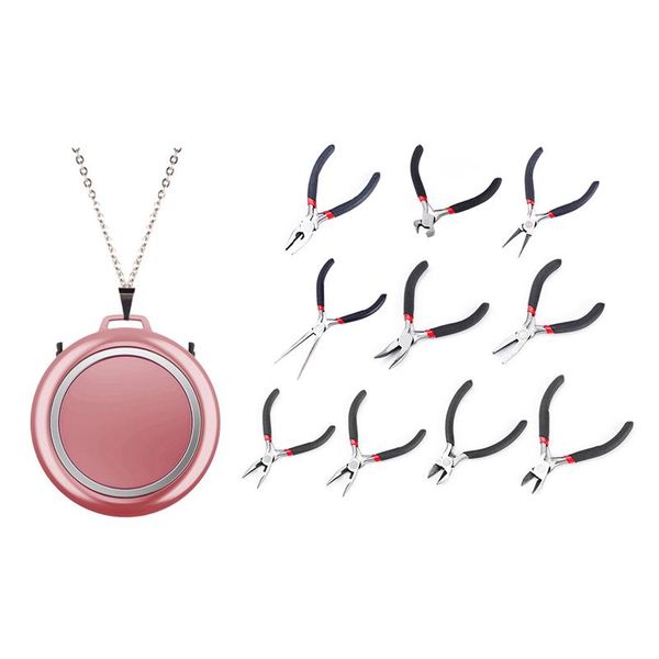 air purifiers 1 set necklace purifier, wearable neck hanging usb car purifier & 9 pcs mini 4.5/5 inch jewelry pliers diy tool
air purifiers 1 set necklace purifier, wearable neck hanging usb car purifier & 9 pcs mini 4.5/5 inch jewelry pliers diy tool