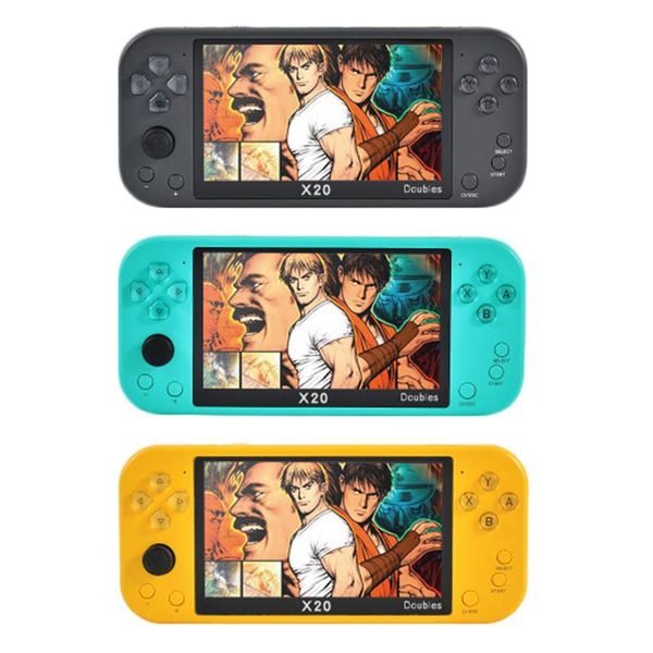 handheld game console 5.1-inch hd tft widescreen rcade 8gb memory support 32g tf card and dual-player portable players
handheld game console 5.1-inch hd tft widescreen rcade 8gb memory support 32g tf card and dual-player portable players