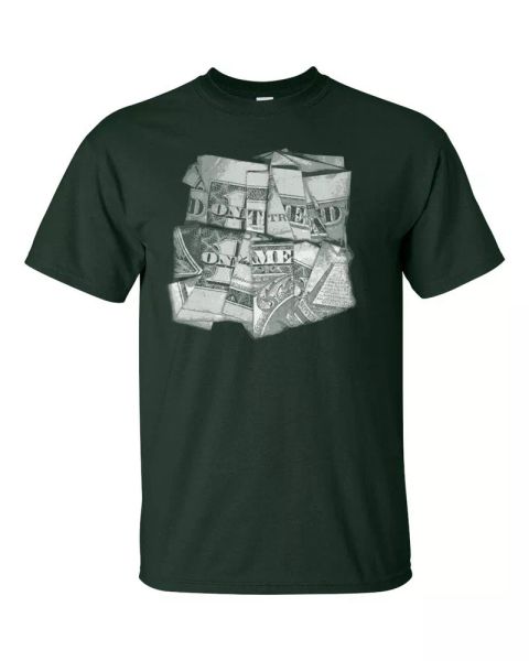 don't tread on me dollar bill folded for words gun rights men's tee shirt 943, White;black
don't tread on me dollar bill folded for words gun rights men's tee shirt 943, White;black