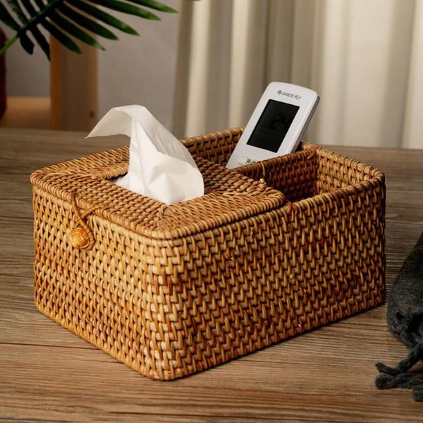 storage baskets household hand-woven wicker rattan tissue box simple stylish home car paper desktoy organizer
storage baskets household hand-woven wicker rattan tissue box simple stylish home car paper desktoy organizer