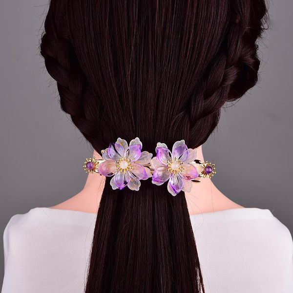 hair clips & barrettes original exquisite purple coloured glaze petal hairpins temperamental elegant crystal flower jewelry dignified comfor, Golden;silver
hair clips & barrettes original exquisite purple coloured glaze petal hairpins temperamental elegant crystal flower jewelry dignified comfor, Golden;silver