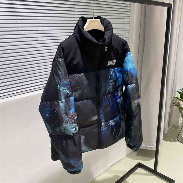new men's thickened leisure in winter 21 greek style fashion printed stand collar down jacket g, Black
new men's thickened leisure in winter 21 greek style fashion printed stand collar down jacket g, Black