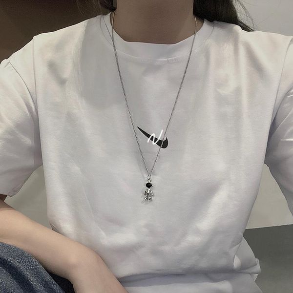 ins harajuku astronaut necklace men's fashion personality hip hop street red simple joker dress pendant necklaces, Silver
ins harajuku astronaut necklace men's fashion personality hip hop street red simple joker dress pendant necklaces, Silver