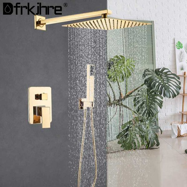 bathroom golden rainfall shower faucet set wall mount single handle mixer tap square handshower rain gold sets
bathroom golden rainfall shower faucet set wall mount single handle mixer tap square handshower rain gold sets
