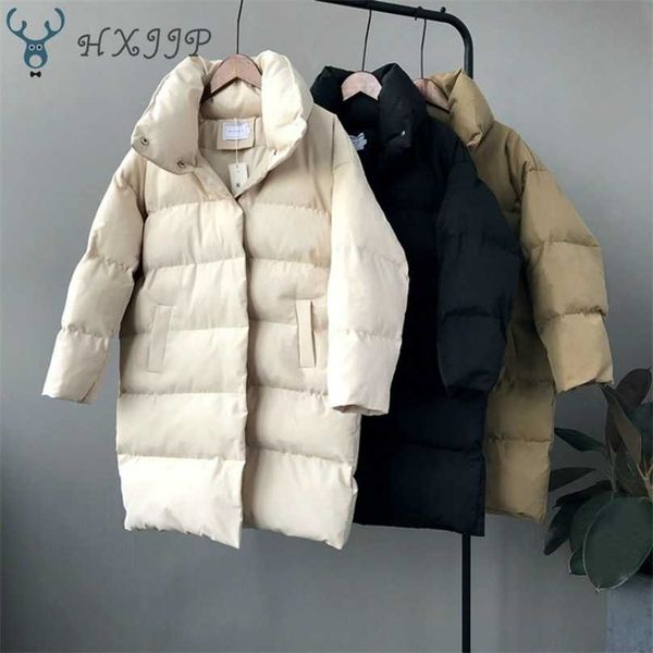 hxjjp thick jacket women winter outerwear coats female long casual warm oversize puffer parka branded 211013, Black
hxjjp thick jacket women winter outerwear coats female long casual warm oversize puffer parka branded 211013, Black