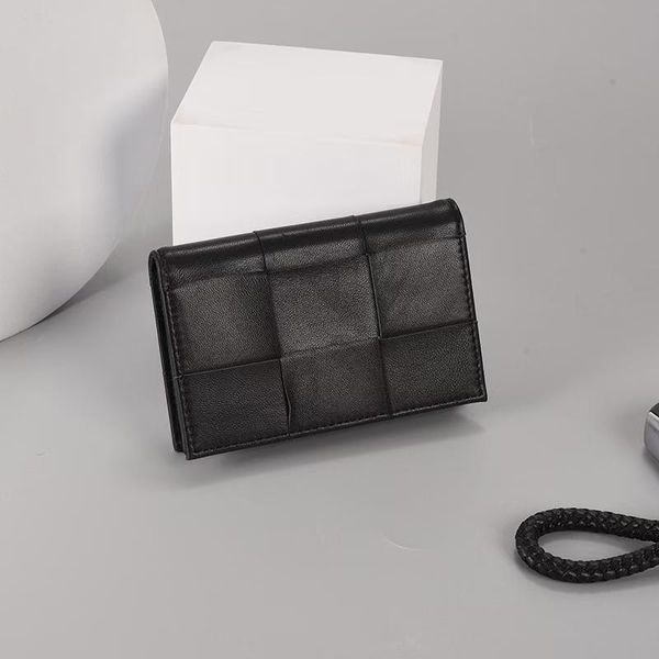 card holders lambskin vintage big diamond lattice hasp style business knit wallets black name wallet, Brown;gray
card holders lambskin vintage big diamond lattice hasp style business knit wallets black name wallet, Brown;gray