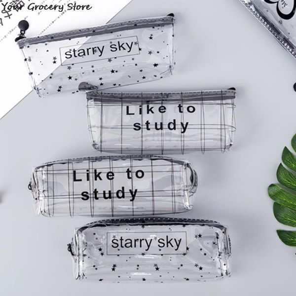 pencil bags 1pcs kawaii case cartoon transparent letter octagonal school box pencilcase supplies stationery
pencil bags 1pcs kawaii case cartoon transparent letter octagonal school box pencilcase supplies stationery
