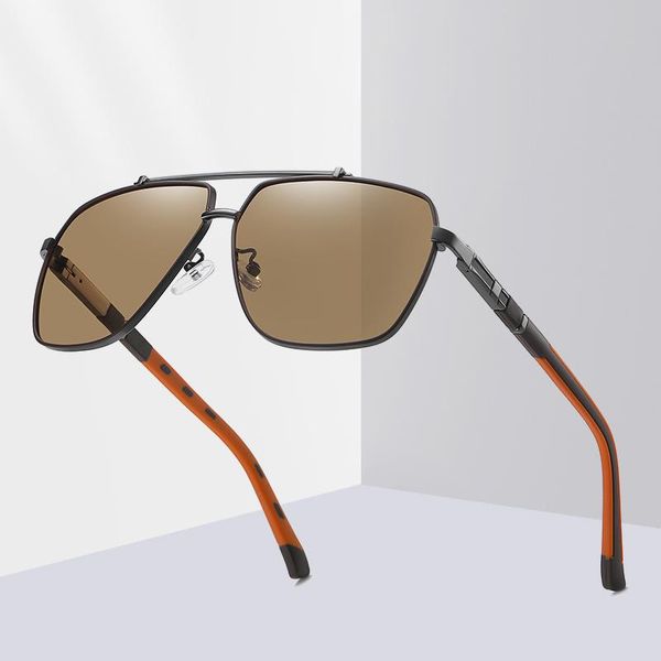 sunglasses men's retro brand design polarized large frame aviation glasses driving eyewear gafas de sol, White;black
sunglasses men's retro brand design polarized large frame aviation glasses driving eyewear gafas de sol, White;black