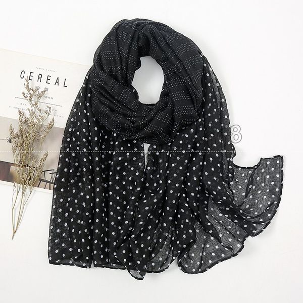 dot print cotton scarf women shawl wraps large size scarf hijab ladies fashion wrap cape female stoles luxury sjaal bandana, Blue;gray
dot print cotton scarf women shawl wraps large size scarf hijab ladies fashion wrap cape female stoles luxury sjaal bandana, Blue;gray