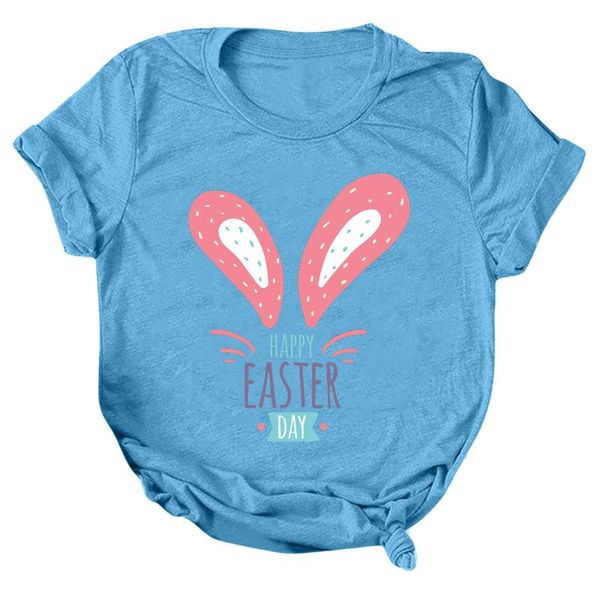 women's t-shirt happy easter ear printing women tshirts summer casual loose short sleeve tee shirts funny clothing ladies pullover ropa, White
women's t-shirt happy easter ear printing women tshirts summer casual loose short sleeve tee shirts funny clothing ladies pullover ropa, White
