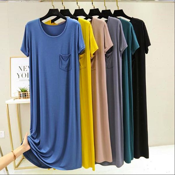 spring summer night dress short womens sleepwears sleeve nightshirt modal cotton nightgowns loose gown female nightdress, Black;red
spring summer night dress short womens sleepwears sleeve nightshirt modal cotton nightgowns loose gown female nightdress, Black;red