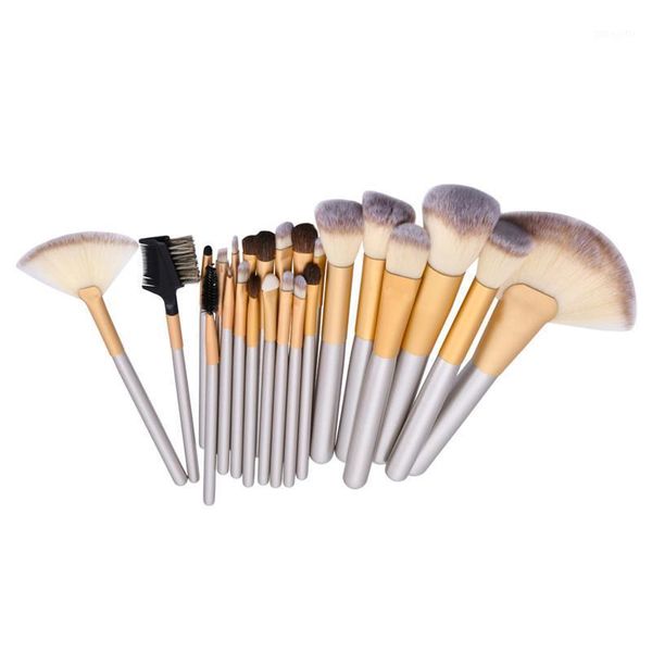 pcs/set women champagne gold eyeshadow eyelash foundation blush eyeliner powder fan makeup brushes set1
pcs/set women champagne gold eyeshadow eyelash foundation blush eyeliner powder fan makeup brushes set1