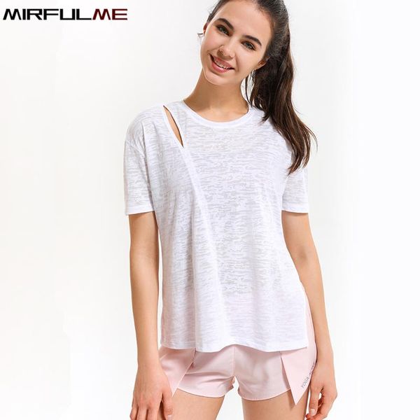 summer women sport hollow out yoga shirts thin loose quick dry running t-shirts girls gym workout forked tees sportwear outfit
summer women sport hollow out yoga shirts thin loose quick dry running t-shirts girls gym workout forked tees sportwear outfit