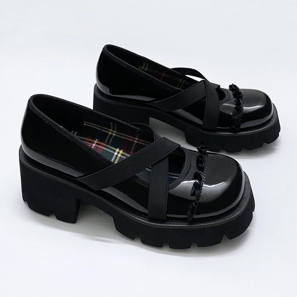 retro lolita shoes women patent leather harajuku casual creepers punk ladies platform pumps gothic black heels boots
retro lolita shoes women patent leather harajuku casual creepers punk ladies platform pumps gothic black heels boots