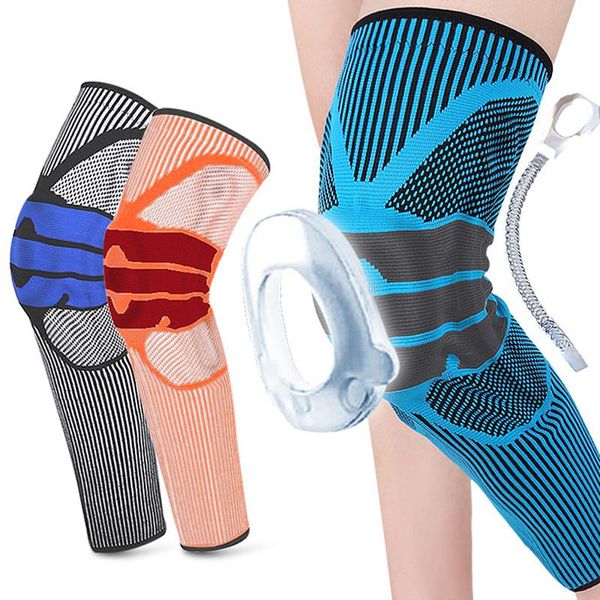pairs adjustable long knee support brace guard protector pad sports work sleeve elbow & pads, Black;gray
pairs adjustable long knee support brace guard protector pad sports work sleeve elbow & pads, Black;gray