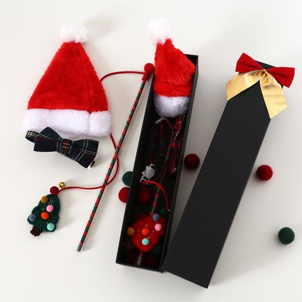 cat toys pet christmas gift set dog bow tie collar play with toy hat dancer wand interactive
cat toys pet christmas gift set dog bow tie collar play with toy hat dancer wand interactive