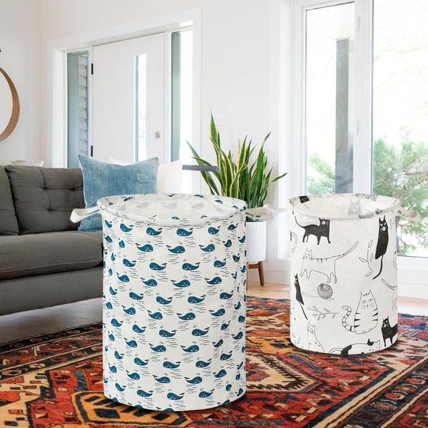 laundry bags foldable dirty basket linen cat whal pattern round waterproof organizer bucket large storage children clothing toy
laundry bags foldable dirty basket linen cat whal pattern round waterproof organizer bucket large storage children clothing toy