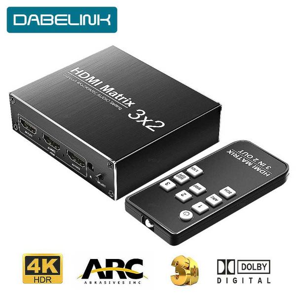audio cables & connectors matrix 3 in 2 out switch switcher 2.0 4k 60hz hdr 3x2 extractor arc for xbox hdtv ps3 ps4 projector splitter
audio cables & connectors matrix 3 in 2 out switch switcher 2.0 4k 60hz hdr 3x2 extractor arc for xbox hdtv ps3 ps4 projector splitter