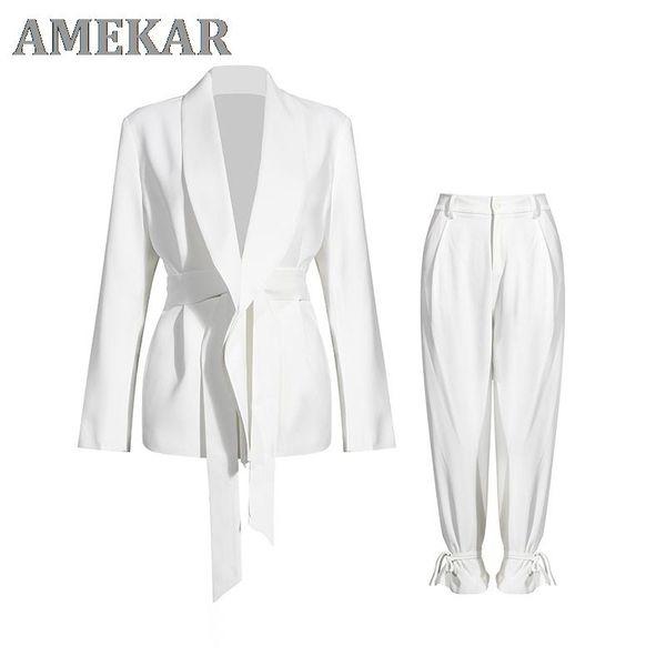 women's two piece pants casual white set for women v neck long sleeve blazer high waist wide leg korean sets female 2021
women's two piece pants casual white set for women v neck long sleeve blazer high waist wide leg korean sets female 2021