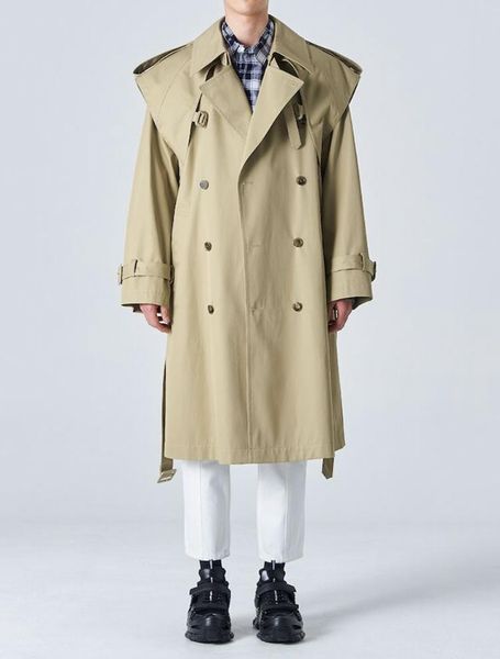 women's trench coats women 2021 autumn style korean windbreaker mid-length loose casual belt over-the-knee jacket, Tan;black
women's trench coats women 2021 autumn style korean windbreaker mid-length loose casual belt over-the-knee jacket, Tan;black