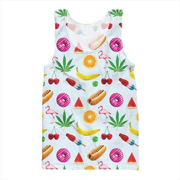 fresh cool vest variety of fruits food flamingos weed leaf 3d print sleeveless tank men colete jersey, White;black
fresh cool vest variety of fruits food flamingos weed leaf 3d print sleeveless tank men colete jersey, White;black