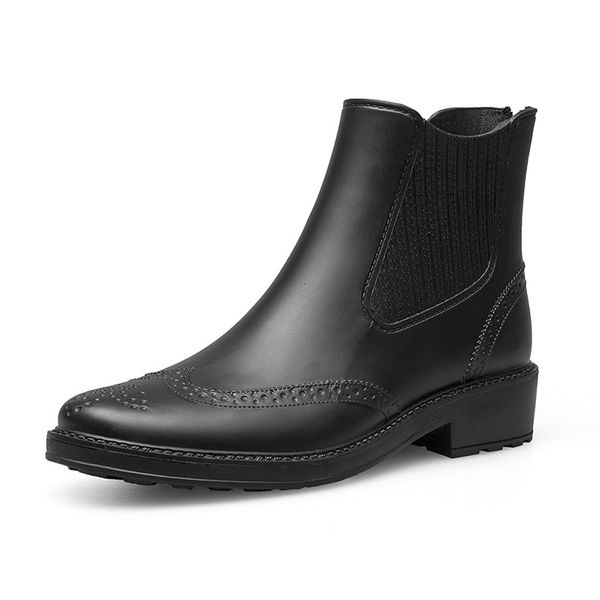 tongpu yameiya low tube women's block busins british wind belt zipper rain boots sho
tongpu yameiya low tube women's block busins british wind belt zipper rain boots sho