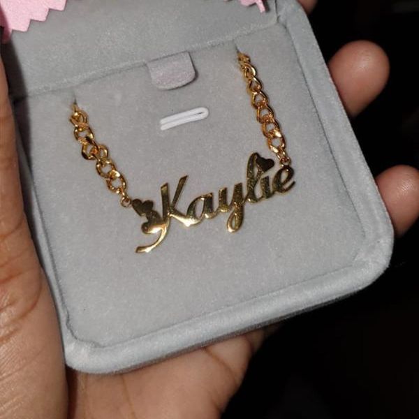 pendant necklaces stainless steel curb chain nameplete necklace for women punk heart alphabet choker pendants mother's day gifts collie, Silver
pendant necklaces stainless steel curb chain nameplete necklace for women punk heart alphabet choker pendants mother's day gifts collie, Silver