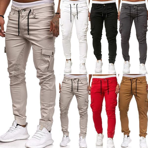 sweatpants 2021 pants men joggers streetwear trousers fashion solid multi-pocket muscle sports mens gym men's, Black
sweatpants 2021 pants men joggers streetwear trousers fashion solid multi-pocket muscle sports mens gym men's, Black