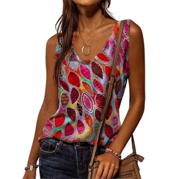 women's t-shirt women tank abstract print 2021 summer casual o-neck sleeveless tee loose plus size 5xl beach holiday female clothing, White
women's t-shirt women tank abstract print 2021 summer casual o-neck sleeveless tee loose plus size 5xl beach holiday female clothing, White