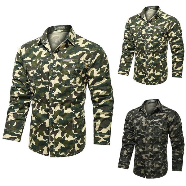 men's casual shirts style shirt outdoor cotton plus sizes long sleeve military washed men, White;black
men's casual shirts style shirt outdoor cotton plus sizes long sleeve military washed men, White;black