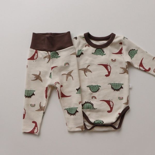 3pcs dinosaur print baby boys girls clothes set infant newborn toddler bodysuit pants hat outfit suit infant costumes 0-24m 210413, White
3pcs dinosaur print baby boys girls clothes set infant newborn toddler bodysuit pants hat outfit suit infant costumes 0-24m 210413, White