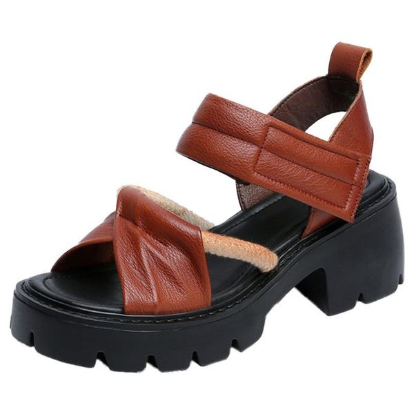 women's cow leather gladiator sandals platform chunky open toe summer shoes comfort oxfords punk goth 35 36 37 38 39 40, Black
women's cow leather gladiator sandals platform chunky open toe summer shoes comfort oxfords punk goth 35 36 37 38 39 40, Black