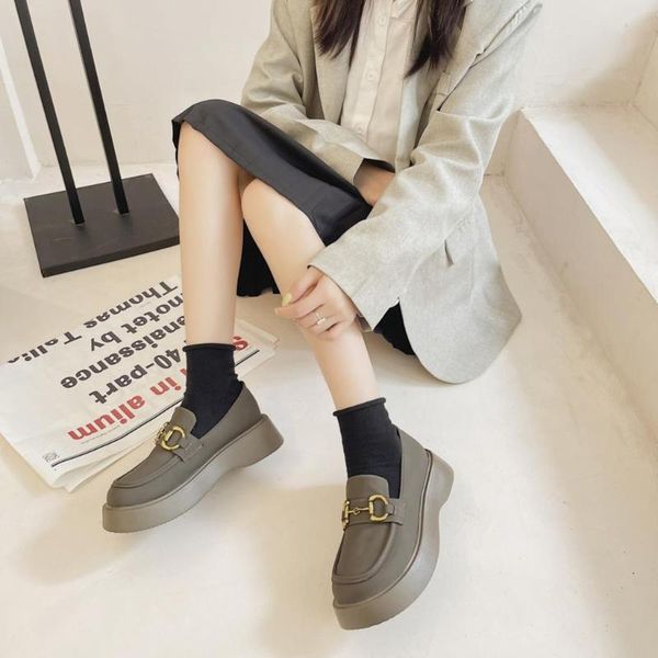 dress shoes girls daily casual zapatos mujer spring and autumn women's loafers retro platform leather ladies, Black
dress shoes girls daily casual zapatos mujer spring and autumn women's loafers retro platform leather ladies, Black