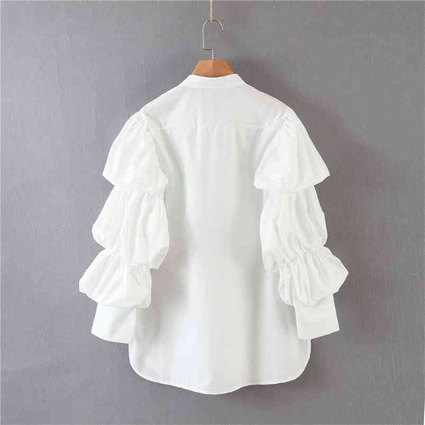shirt women white vestidos button puff sleeve streetwear casual loose party blouses office ladies shirts 210430
shirt women white vestidos button puff sleeve streetwear casual loose party blouses office ladies shirts 210430