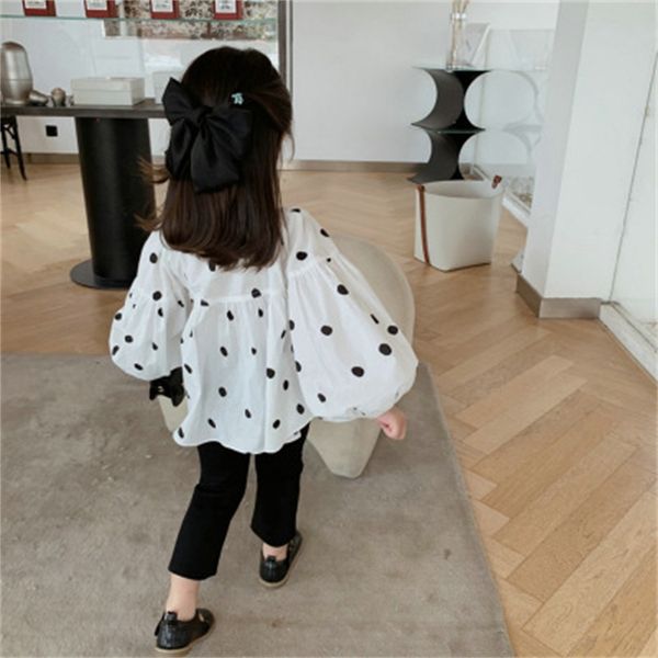 girls shirts ins2022 new products baby girl baby shirts fashion long-sleeved polka dot puff sleeve boutique shirts, White;black
girls shirts ins2022 new products baby girl baby shirts fashion long-sleeved polka dot puff sleeve boutique shirts, White;black