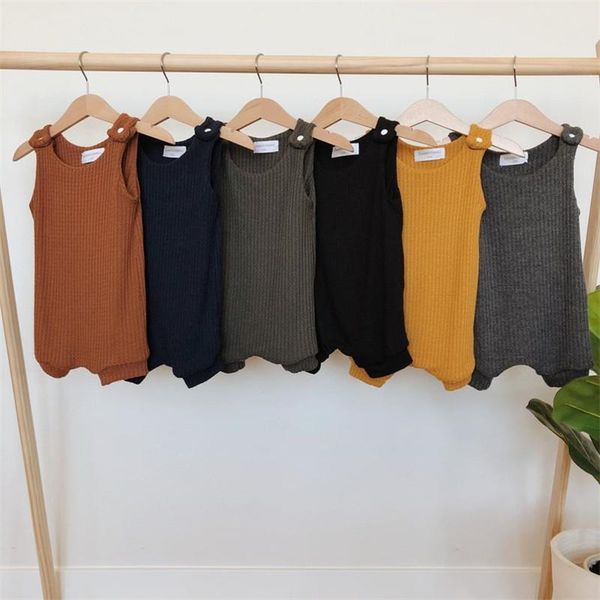 jumpsuits 2021 0-3y summer soft breathable infant baby boy girl romper cotton clothes 6 colors solid color button sleeveless jumpsuit, Blue
jumpsuits 2021 0-3y summer soft breathable infant baby boy girl romper cotton clothes 6 colors solid color button sleeveless jumpsuit, Blue