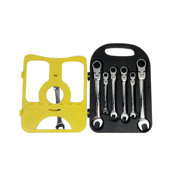7pcs multi-function wrench tool set dual-use ratchet mechanical fast repair spanners hand tools
7pcs multi-function wrench tool set dual-use ratchet mechanical fast repair spanners hand tools