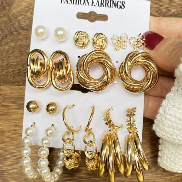 hoop & huggie zovoli vintage geometric gold metal earrings set for women punk pearl dangle drop 2021 trend of jewelry, Golden;silver
hoop & huggie zovoli vintage geometric gold metal earrings set for women punk pearl dangle drop 2021 trend of jewelry, Golden;silver