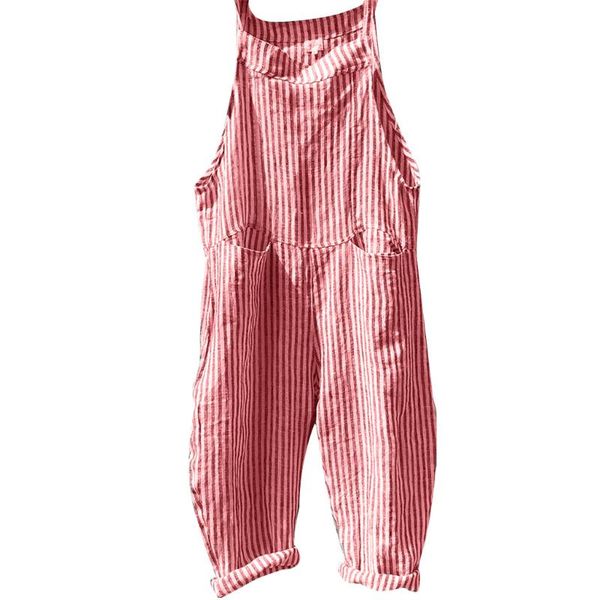 gym clothing fashion design loose linen jumpsuits women pocket bandage sleeveless jumpsuit stripe bodysuit playsuit romper, White;black
gym clothing fashion design loose linen jumpsuits women pocket bandage sleeveless jumpsuit stripe bodysuit playsuit romper, White;black