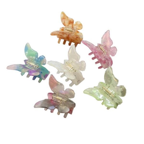 hair clips acetate resin claw lovely fairy butterfly hairpin tie-dye clip gradient colored styling tools barrettes for women girls
hair clips acetate resin claw lovely fairy butterfly hairpin tie-dye clip gradient colored styling tools barrettes for women girls