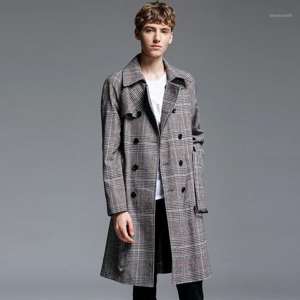 long mens coats luxury windbreaker double breasted adjustable waist plaid men trench plus size 6xl fashion man jackets men's, Tan;black
long mens coats luxury windbreaker double breasted adjustable waist plaid men trench plus size 6xl fashion man jackets men's, Tan;black