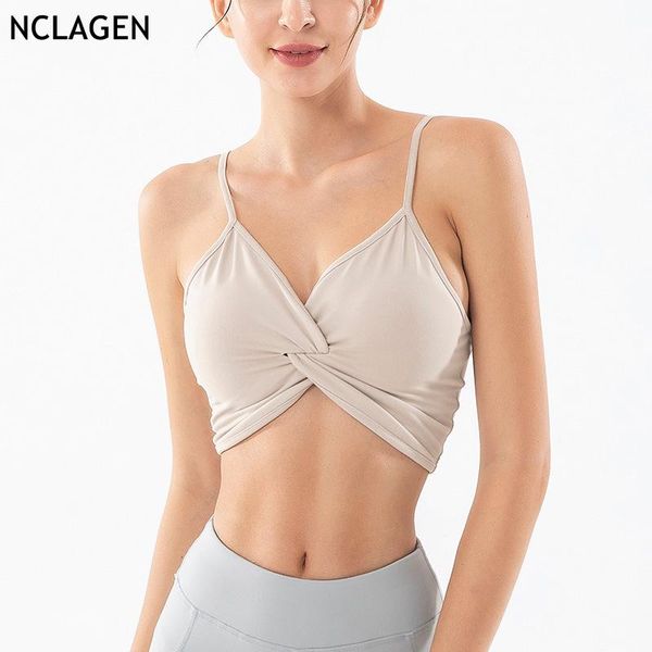 gym clothing nclagen yoga bras motion underwear vest woman sport workout running push-up breathable halter stretchy fitness top, White;black
gym clothing nclagen yoga bras motion underwear vest woman sport workout running push-up breathable halter stretchy fitness top, White;black