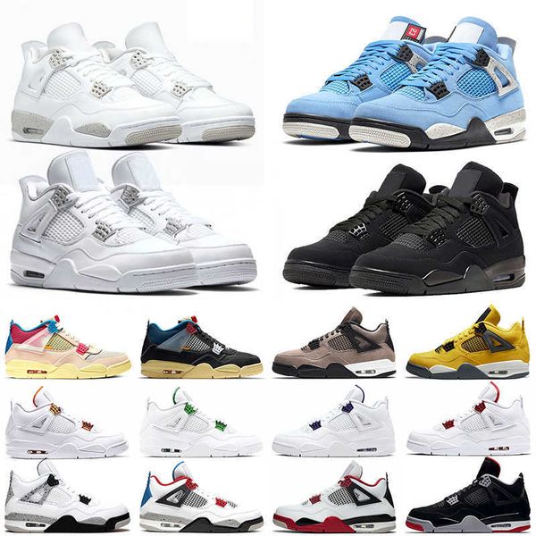 jumpman 4 basketball shoes 4s men women university blue white oreo pure money black cat taupe haze mens trainers sports sneakers size 36-47
jumpman 4 basketball shoes 4s men women university blue white oreo pure money black cat taupe haze mens trainers sports sneakers size 36-47