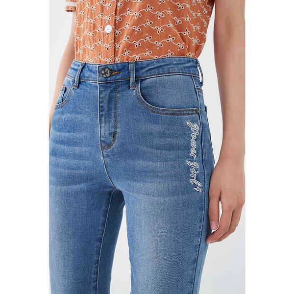 women's jeans inman jeans long, casual, feminine, korean fashion, water wave, hip, letters, embroidery, for girls, elegant, inferior, p, Blue
women's jeans inman jeans long, casual, feminine, korean fashion, water wave, hip, letters, embroidery, for girls, elegant, inferior, p, Blue